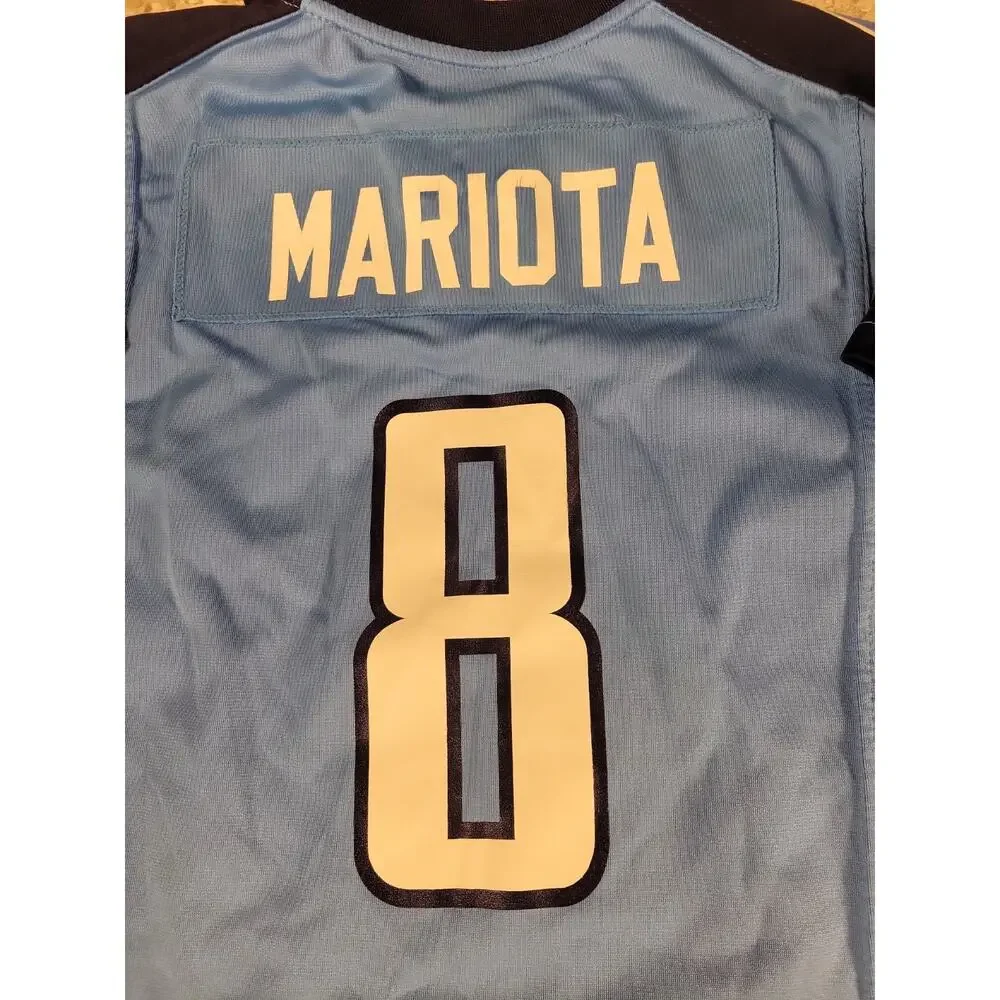 Nike Marcus Mariota Tennessee Titans Jersey Youth Medium Boys Kids Children